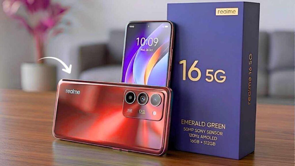Realme 16 5G Unveiled Long Battery Life Smartphone with Strong Camera Setup